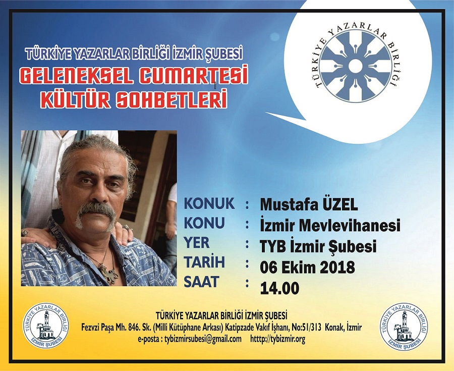 Mustafa Üzel, İzmir Mevlevihanesini Anlatacak