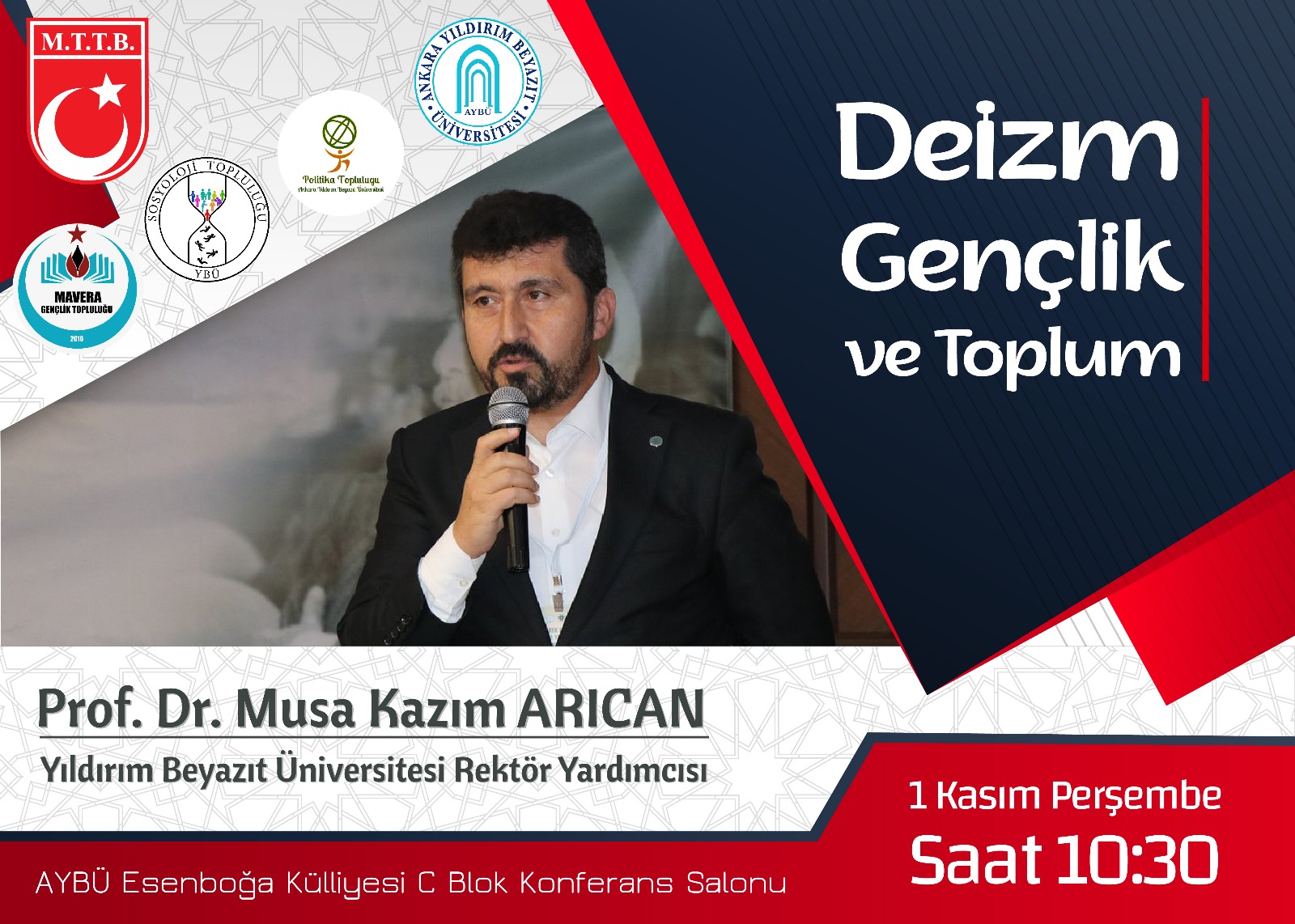 Prof. Dr. Musa Kazım Arıcan ile ''Deizm, Gençlik ve Toplum'' Söyleşisi