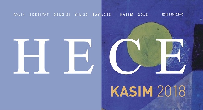 Hece Dergisinin Kasım 2018 sayısı çıktı
