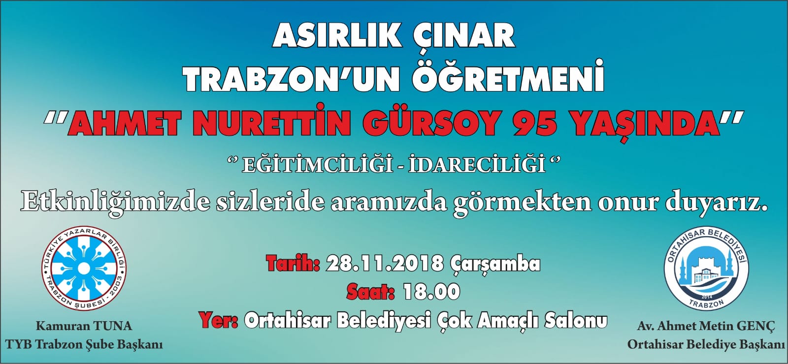 Ahmet Nurettin Gürsoy 95 Yaşında