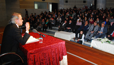 Şehir Konferansları’na Mustafa Armağan Konuk Oldu