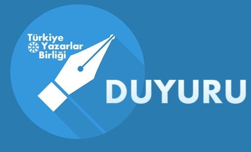 Türkiye Yazarlar Birliği'nin 21. Olağan Genel Kurul Duyurusu