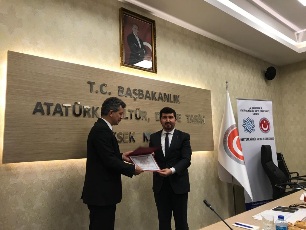 Arıcan,  Atatürk Kültür Merkezi Bilim Kuruluna Seçildi
