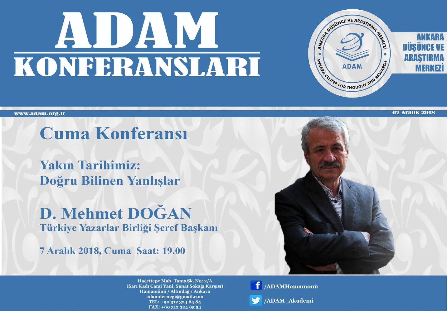 D. Mehmet Doğan ile Yakın Tarihimiz: Doğru Bilinen Yanlışlar