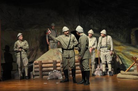 TYB Konya Şubesi Meram Belediyesi İşbirliği ile "Siper Okulu" Tiyatrosu Sahnelendi