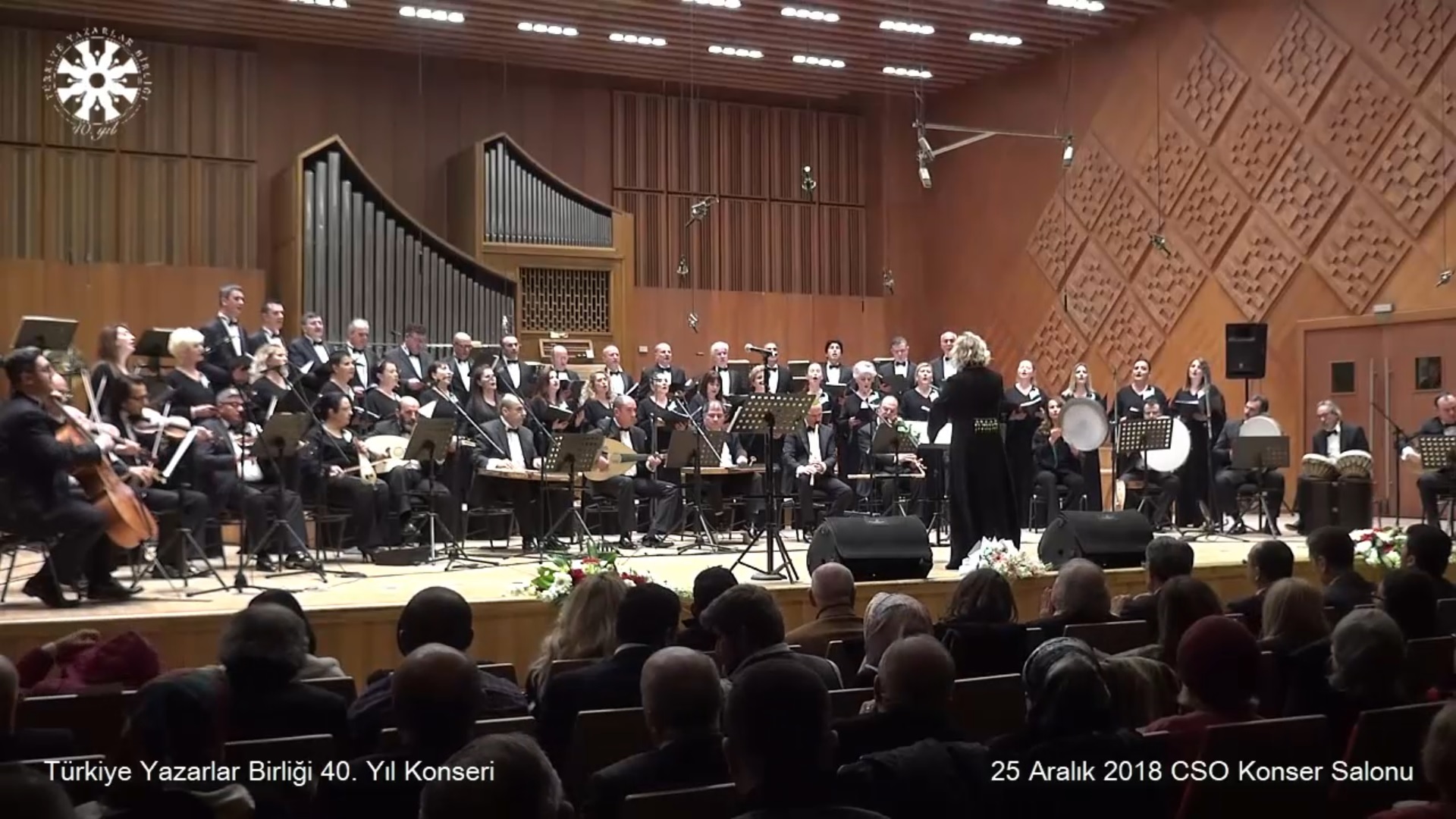 Türkiye Yazarlar Birliği 40. Yıl Konseri (video)