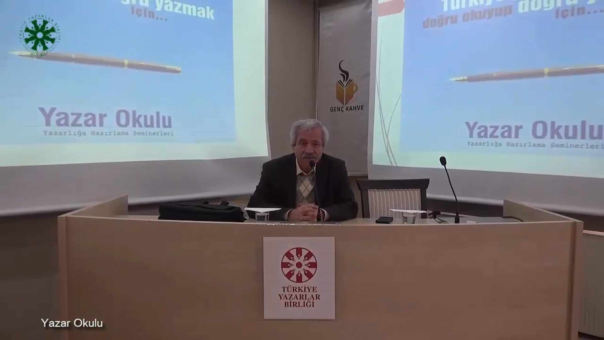 D. Mehmet Doğan ile Yazı Atölyesi Açılış Dersi (video)