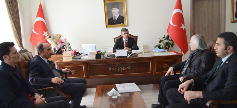 Erzurum Şubesi'nden Kaymakam Turan'a ziyaret