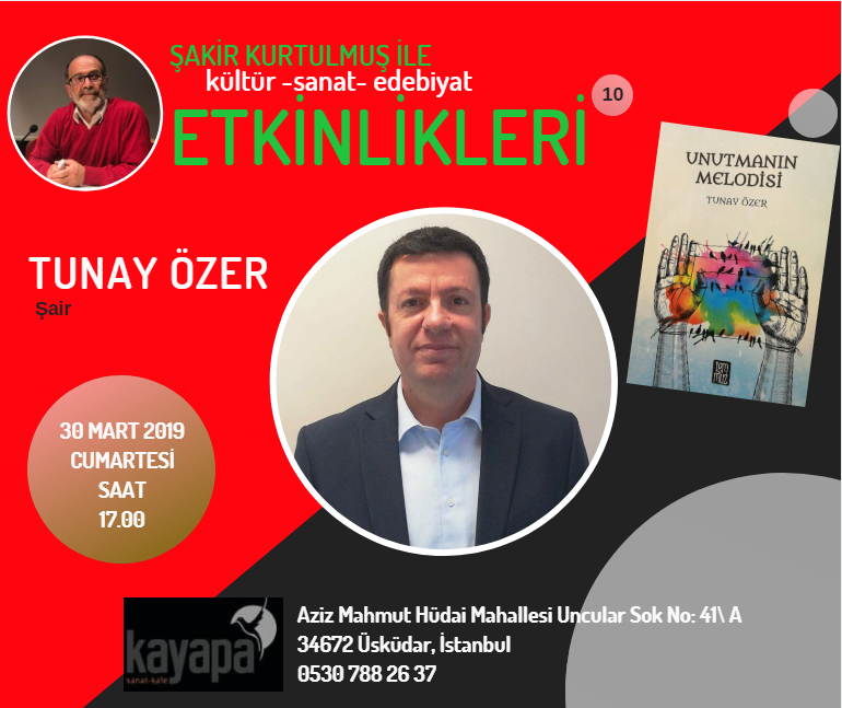 Kayapa Söyleşilerinin Konuğu Tunay Özer