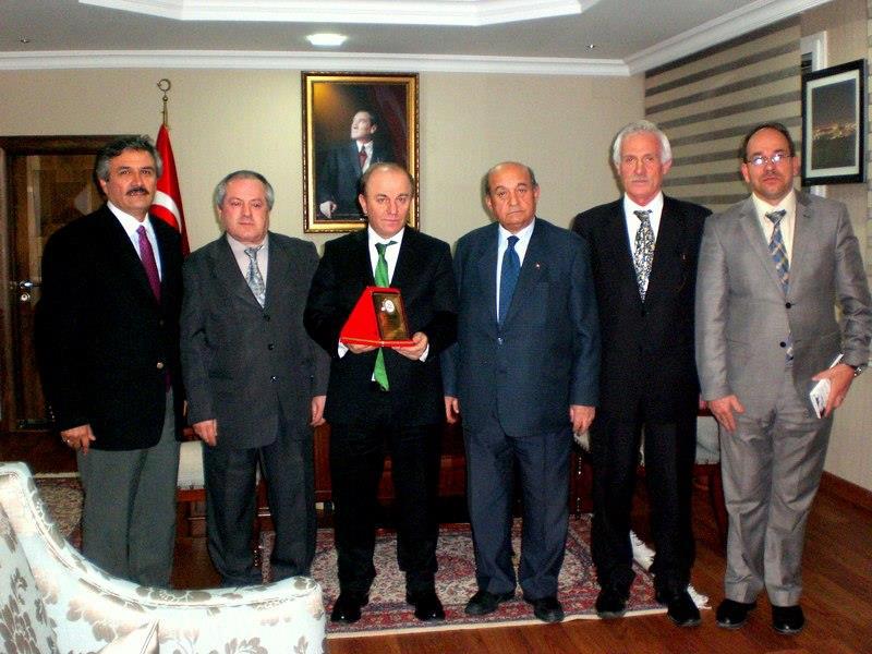 TYB Erzurum Şubesi Yönetimi Erzurum Valisini Ziyaret Etti