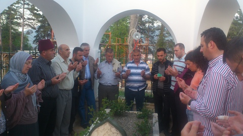 520. Yılında Sinan Çelebi kabri başında anıldı