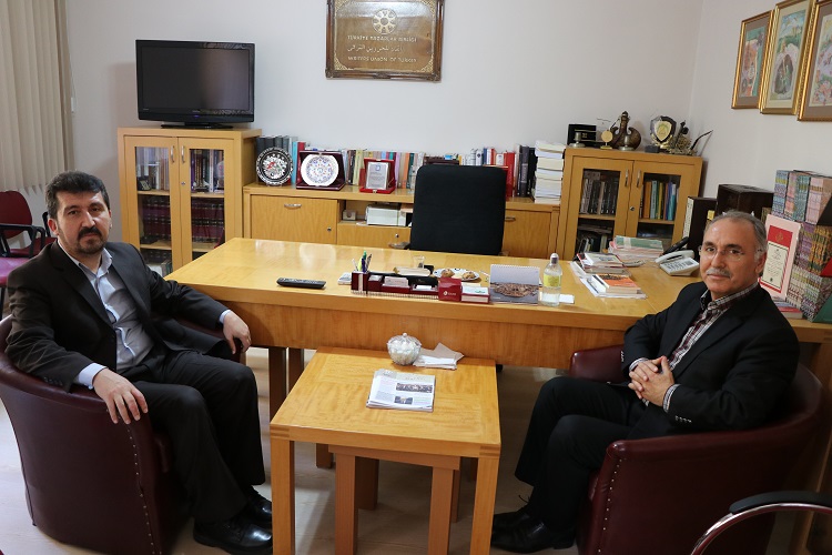 Mehmet Akif İnan Vakfı Başkanı Özer, TYB Genel Başkanı Arıcan’ı ziyaret etti