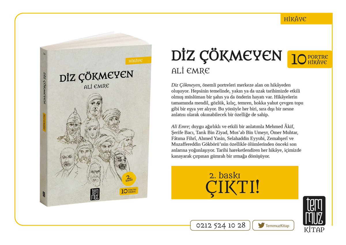 Ali Emre’den “Diz Çökmeyen”