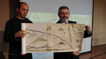 Evliya Çelebi yılında sürpriz harita