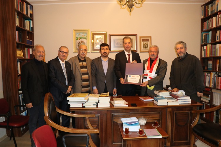 Türkmen Kültür Bürosu Başkanı Terzi D. Mehmet Doğan’a Hizmet Beratı Verdi