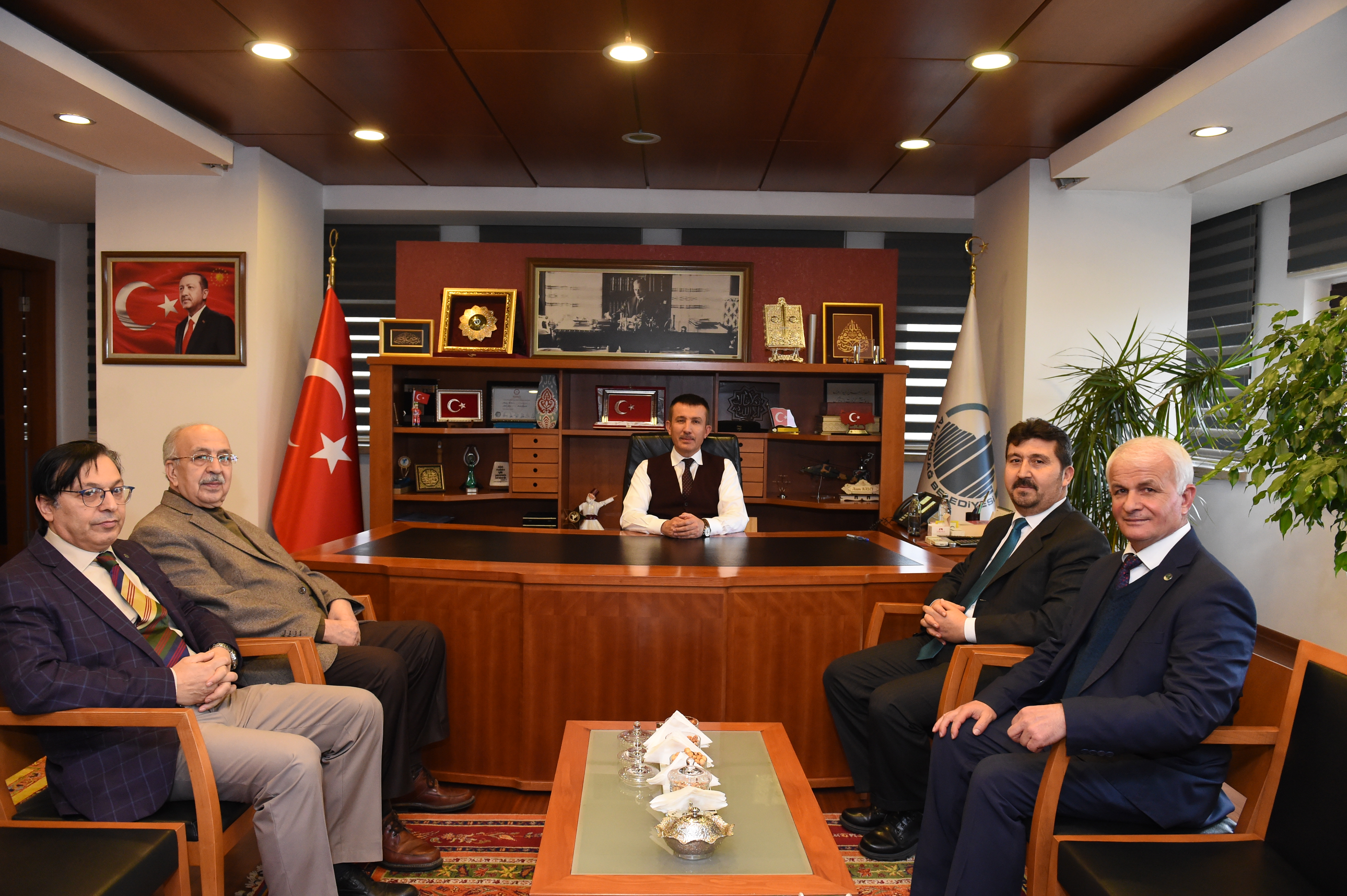 TYB Başkanı Arıcan Altındağ Belediye Başkanı Balcı’yı ziyaret etti
