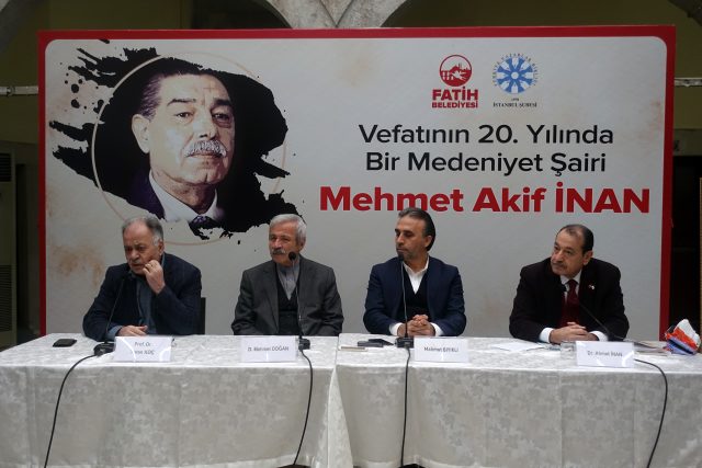 Mehmet Akif İnan vefatının 20. yılında anıldı