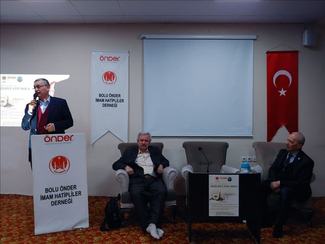 İskilipli Atıf Hoca vefatının 94'üncü yılında Bolu’da anıldı
