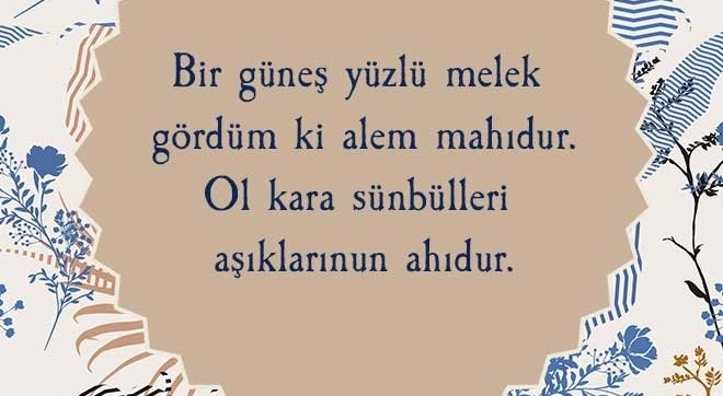 Fatih Sultan Mehmed'in divanından beyitler