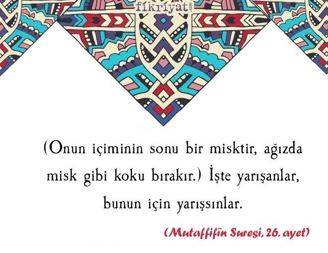 İyilik ve hayırda yarışmak ile ilgli hadisler