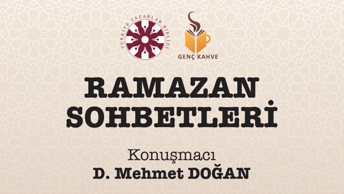 D. Mehmet Doğan “Ramazan Sohbetleri”nde konuşacak