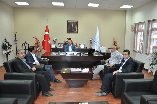 Şanlıurfa Şubesinden Gençlik Hizmetleri ve Spor Müdürü Ertuğrul Yıldız'a ziyaret