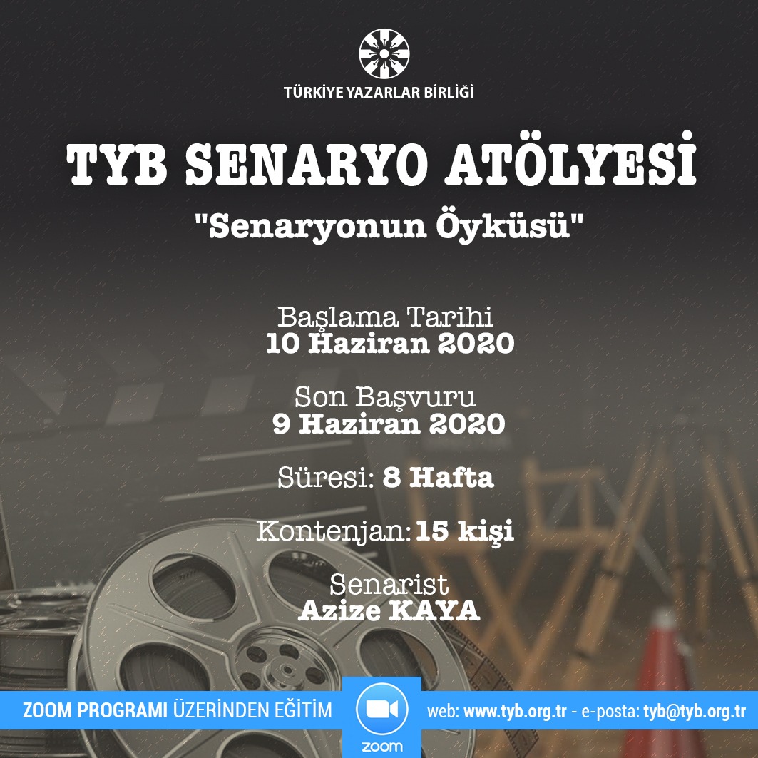 TYB Senaryo Atölyesi Başlıyor!
