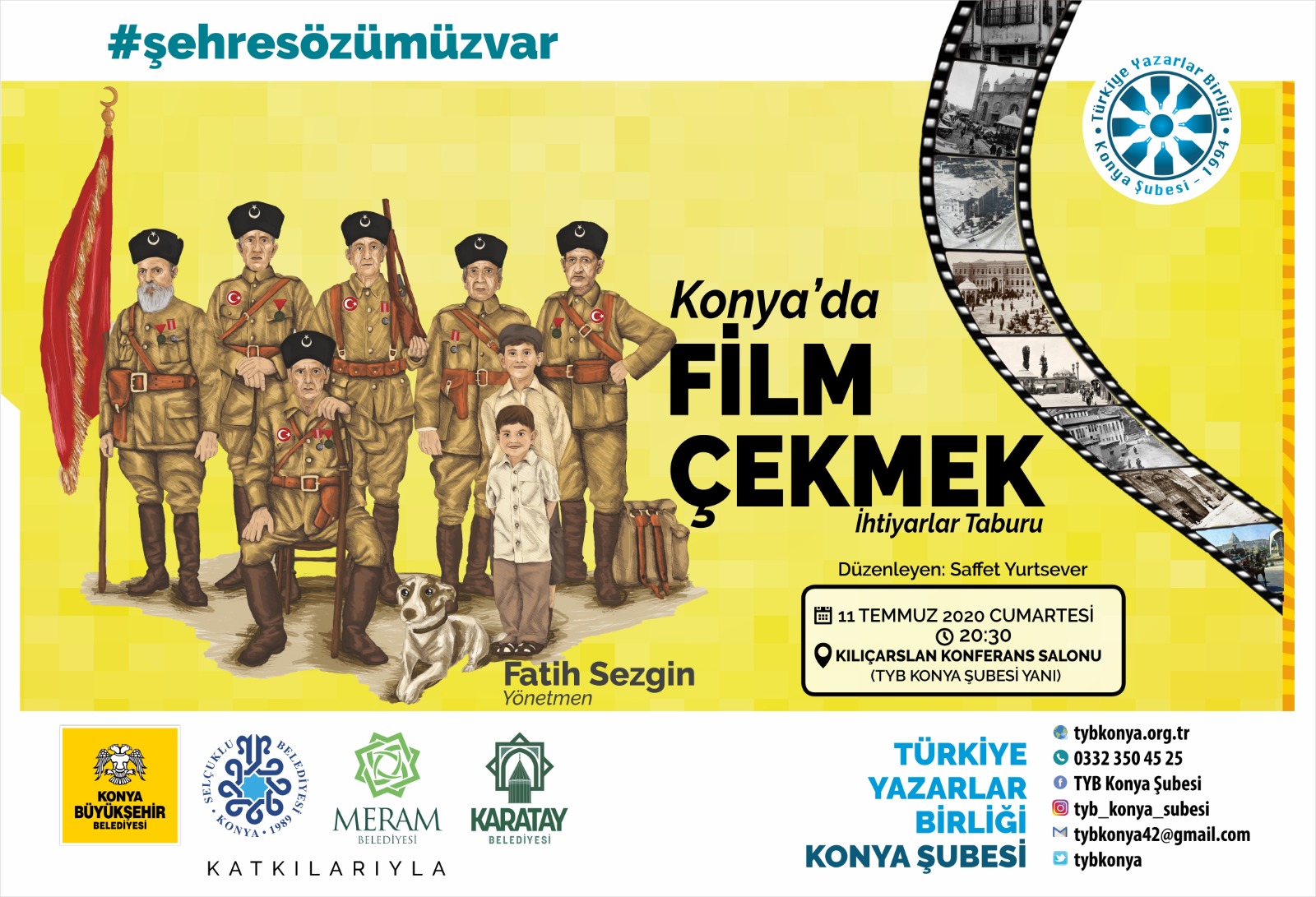 Konya'da Film Çekmek "İHTİYARLAR TABURU"
