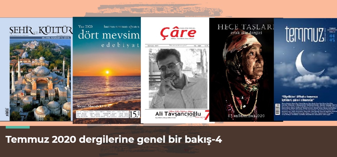 Temmuz 2020 dergilerine genel bir bakış-4