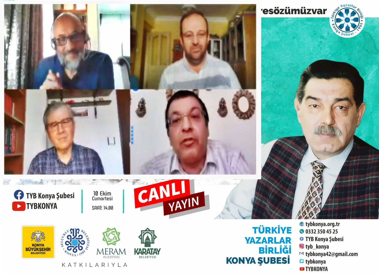 Konya’da Vefatının 20.Yılında M.Akif İnan Anıldı