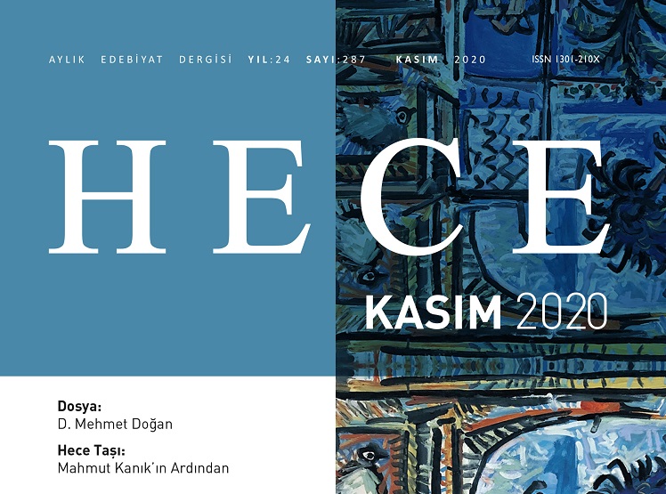 Hece Kasım 2020 Sayısı Çıktı