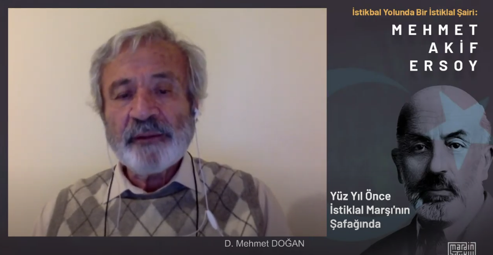 D. Mehmet Doğan: “Akif Millî Mücadele’ye ilk davet edilen şairdir”