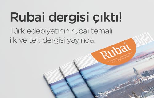Rubai Dergisi'nin İlk Sayısı Yayımlandı