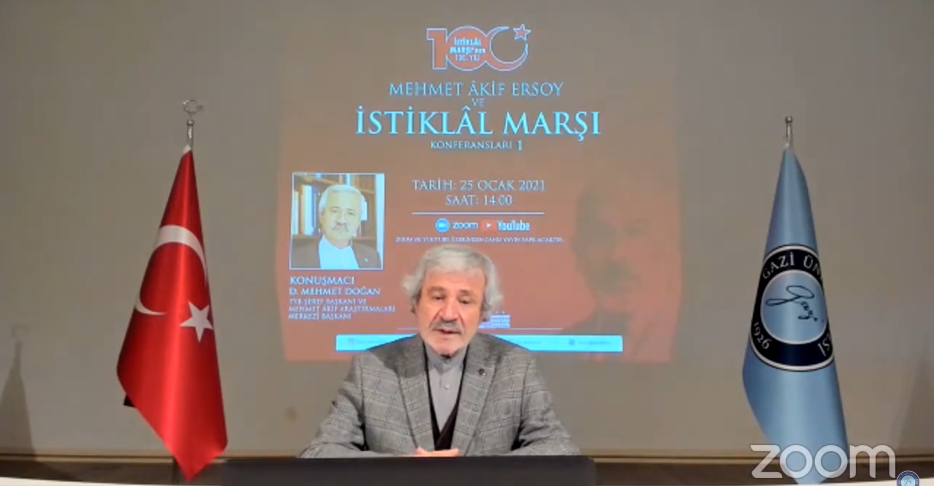 D. Mehmet Doğan: İstiklâl Marşımızda emperyalizme karşı güçlü ifadeler var
