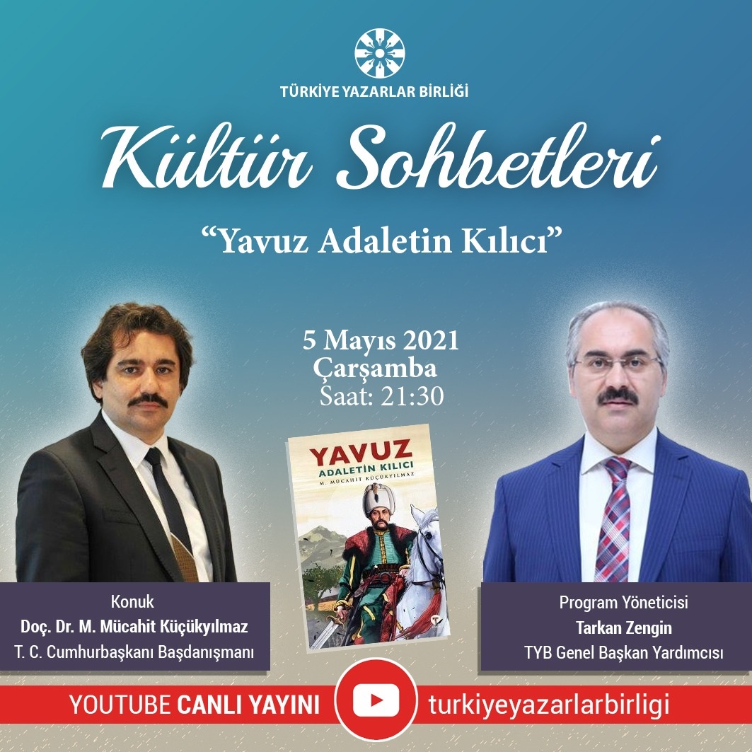 Doç. Dr. M. Mücahit Küçükyılmaz "Kültür Sohbetleri"ne Konuk Olacak