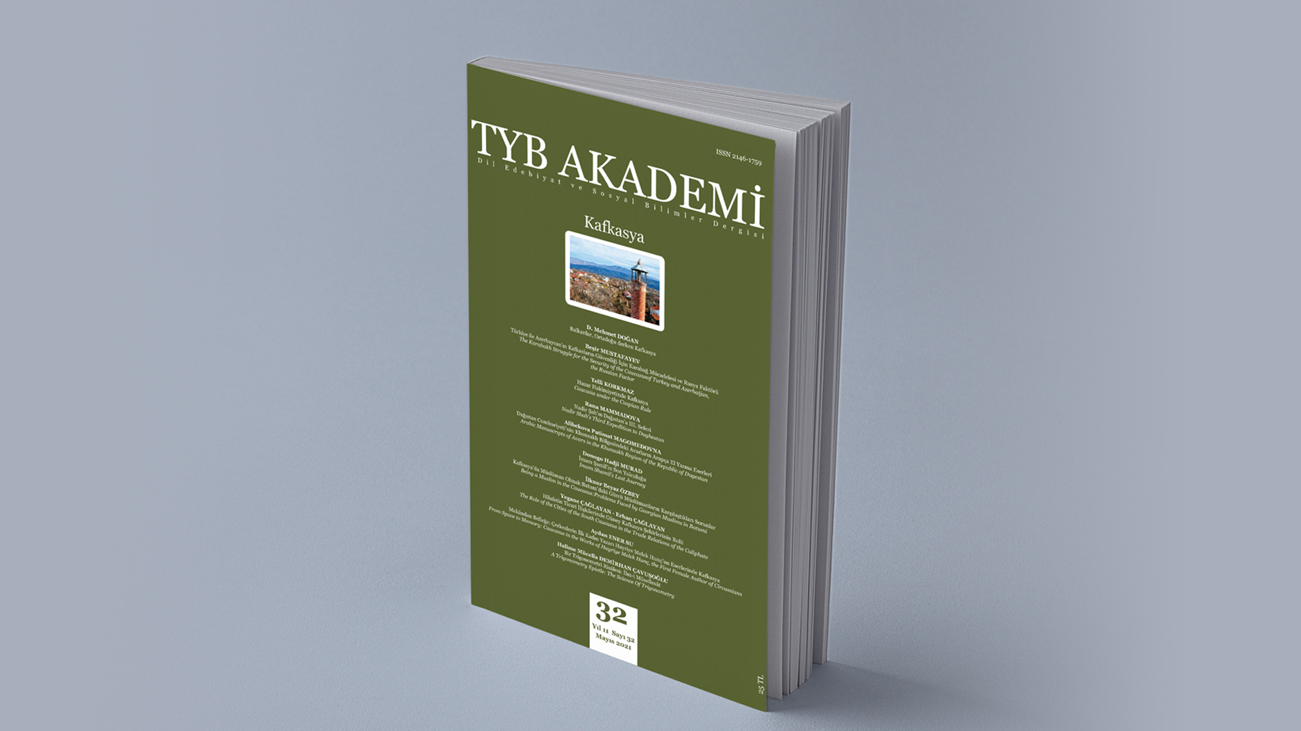 TYB Akademi’nin “Kafkasya” ağırlıklı sayısı çıktı