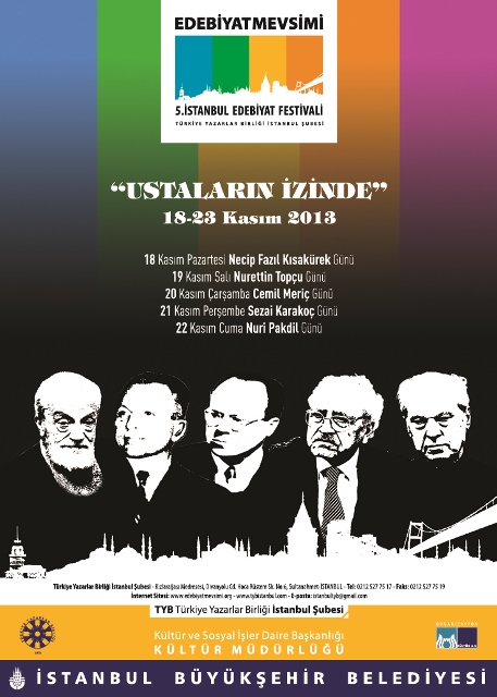 Edebiyat Mevsimi'nde Ustalar Konuşulacak