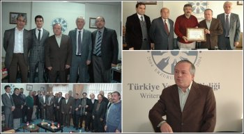 TYB Erzurum Şubesi'nde M.Hanefi İspirli güven tazeledi