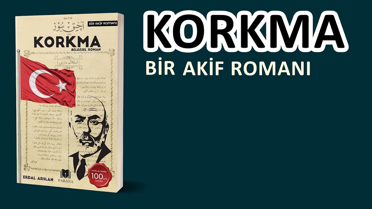 “Korkma” romanı çıktı