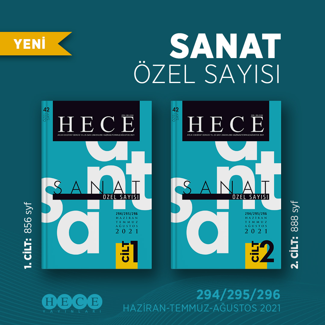 Hece Dergisi Sanat Özel Sayısı Okuyucusuyla Buluşuyor