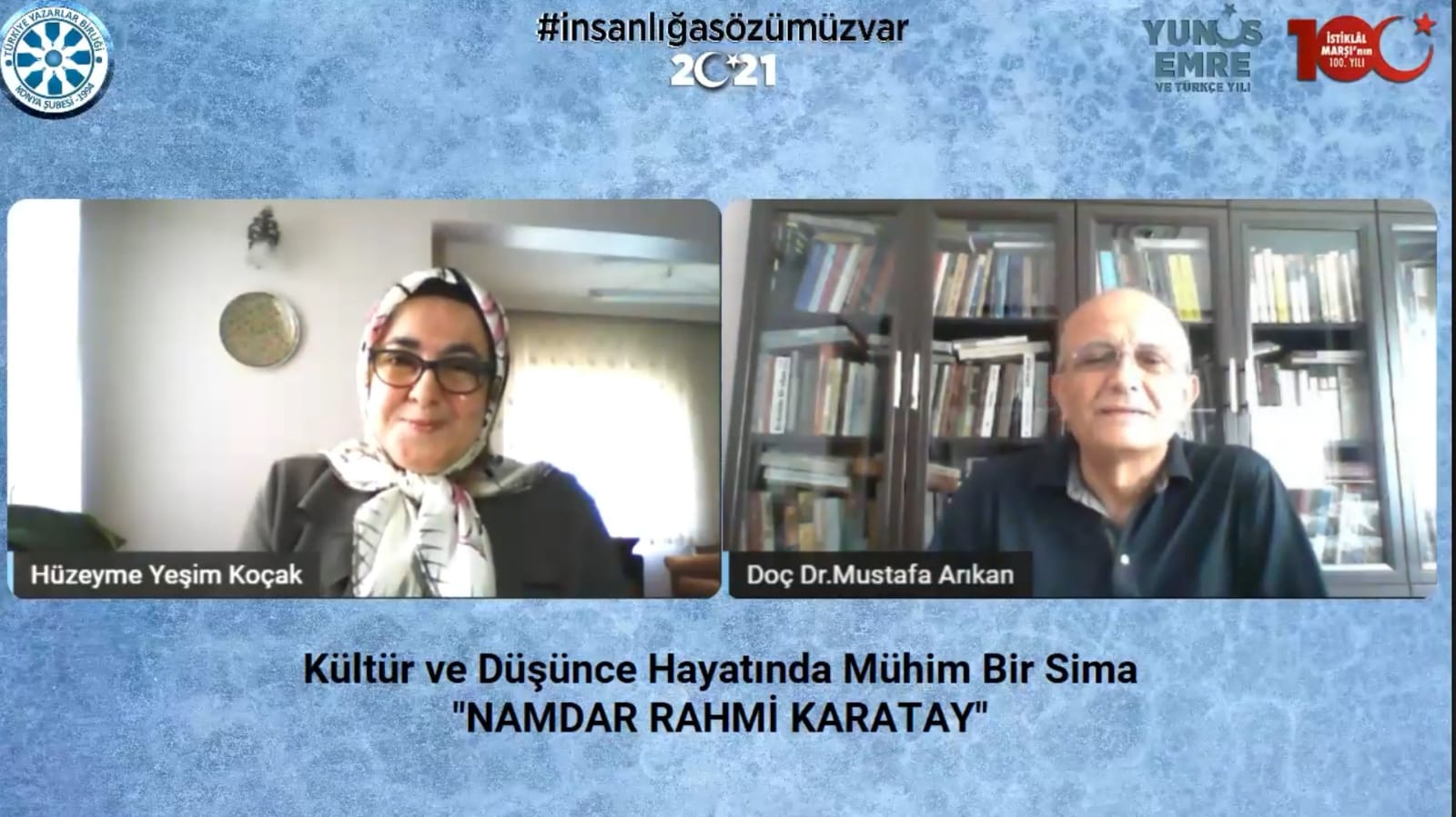 Namdar Rahmi Karatay eserleriyle Konya’nın yakın tarihine ışık tuttu