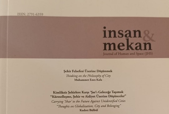 İnsan-Mekân Dergisinin İlk Sayısı Çıktı