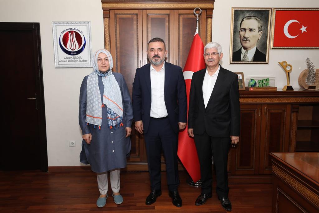 TYB Ankara Şube Başkanı Uluçay, Sincan Belediye Başkanını Ziyarette Bulundu
