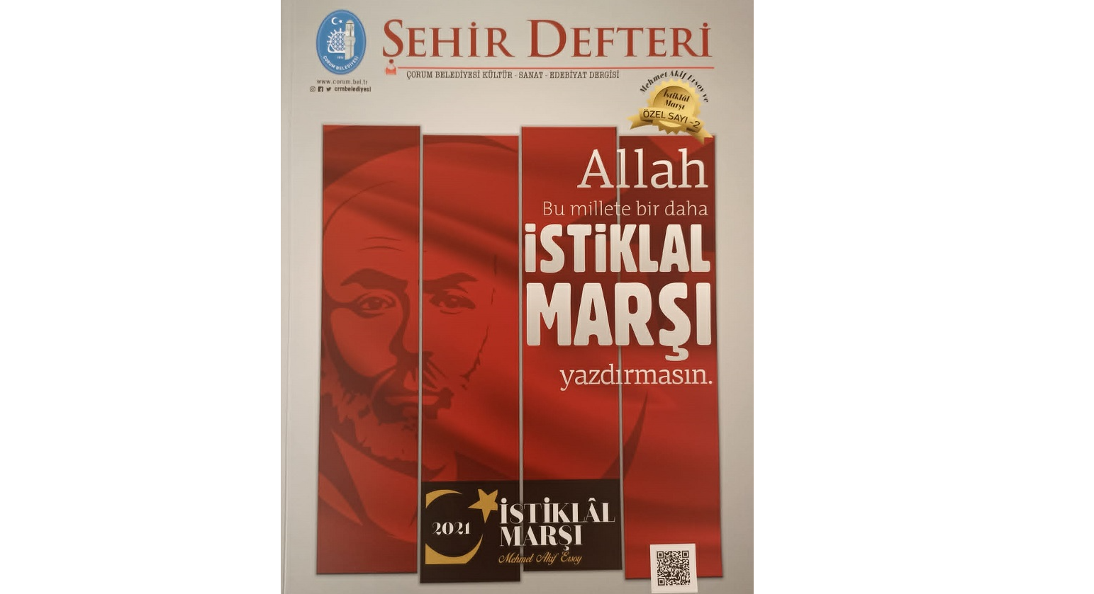 Şehir Defteri’nin Mehmet Âkif Ersoy ve İstiklal Marşı Özel Sayısı Çıktı