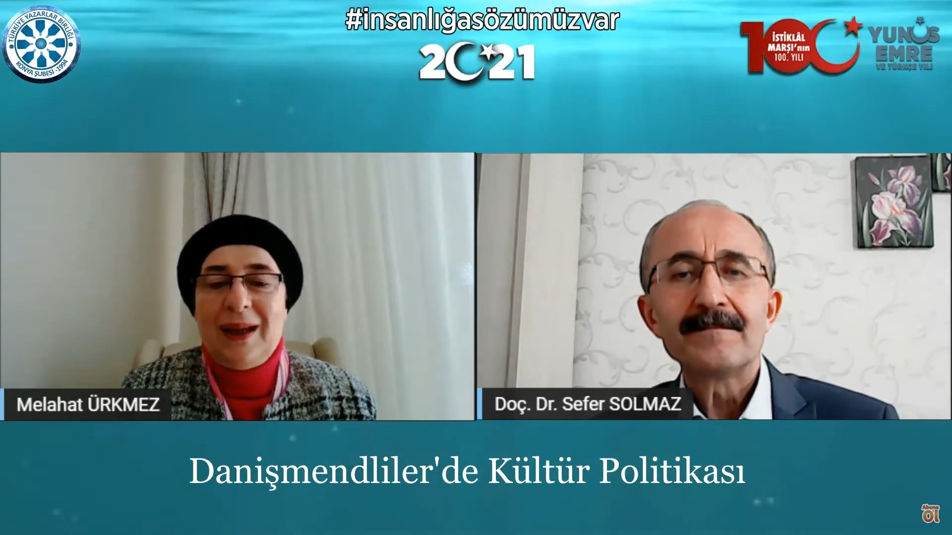 TYB Konya’da “Dânişmendliler’de Kültür Politikası” Konuşuldu