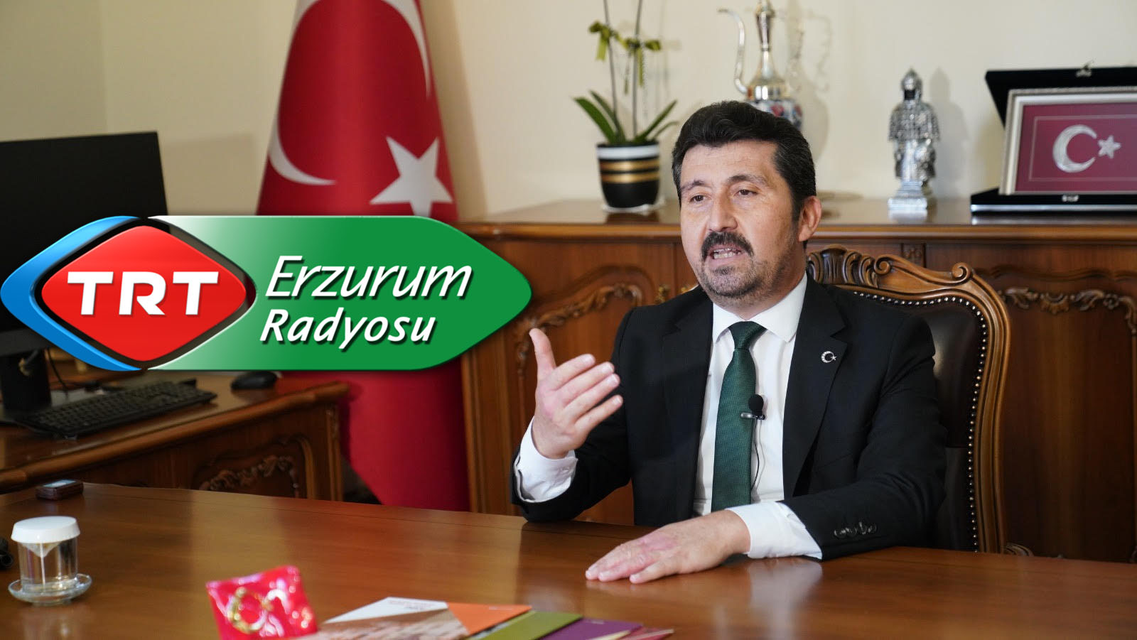 Genel Başkan Arıcan TRT Erzurum Radyosu’na konuştu