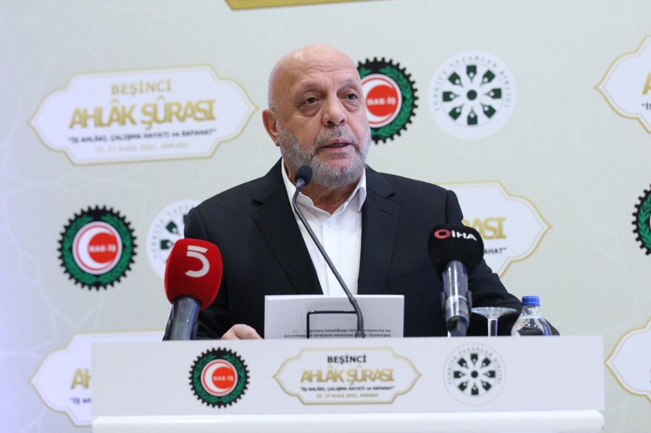 İş ahlâkının masaya yatırıldığı ‘5. Ahlâk Şurası’ dün başladı…