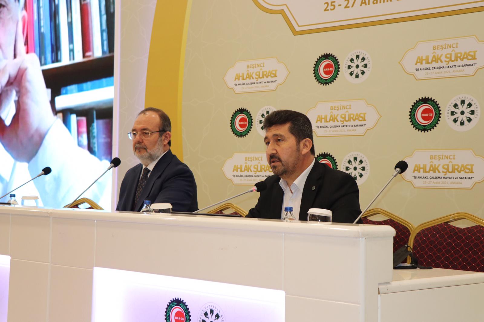 5. Ahlâk Şûrâsı devam ediyor