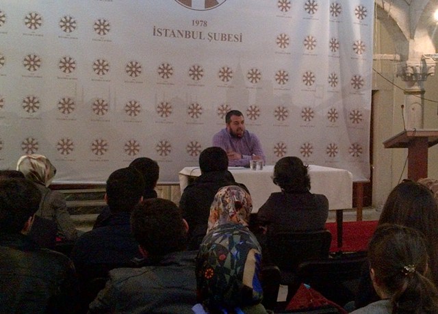 İstanbul Şubesi Gençlik Platformu İsmail Kılıçarslan'ı ağırladı