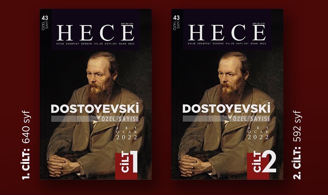 Hece Dergisi Dostoyevski Özel Sayısı Çıktı